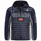 Geographical Norway Herren Winterjacke Tiako Navy - M - mit UD Beanie