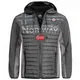 Geographical Norway Herren Winterjacke Tiako Darkgrey - M - mit UD Beanie