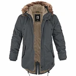bw-online-shop Winterparka Fishtail mit Futter anthrazit
