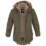 bw-online-shop Winterparka Fishtail mit Futter oliv