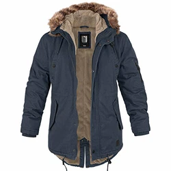 bw-online-shop Winterparka Fishtail mit Futter navy