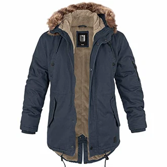 bw-online-shop Winterparka Fishtail mit Futter navy