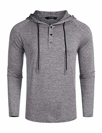 Kapuzenpullover Herren Pullover Dünner Pulli Baseball-Sweatshirt Langarm Rundhals-Ausschnitt Slim Fit Winter Sommer Hellgrau M