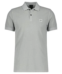 Herren Prime Polo Shirt, Silver (043), L EU