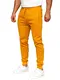 BOLF Herren Jogginghose Sporthose Trainingshose Jogger Sweathose Fitnesshose Jogpants Fußballhose Sweatpants Beinabschluss Pants Baumwolle Slim Fit J.Style CK01 Camel M [6F6]