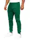 BOLF Herren Jogginghose Sporthose Trainingshose Jogger Sweathose Fitnesshose Jogpants Fußballhose Sweatpants Beinabschluss Pants Baumwolle Slim Fit J.Style CK01 Grün M [6F6]