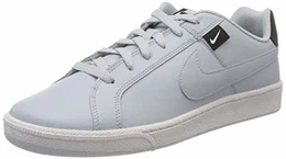 Mens Court Royale Tab Sneaker, Sky Grey/Sky Grey-Black-White, 43 EU