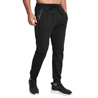 JustSun Jogginghose Herren Sporthose Trainingshose Lang Fitness Hosen mit Reißverschluss Taschen JustSun Jogginghose Herren Sporthose Trainingshose Lang Fitness Hosen mit Reißverschluss Taschen