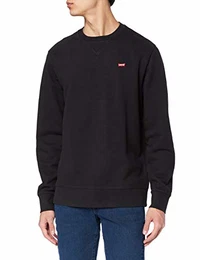 Levi''''s Herren Crew Sweatshirt, Mineral Black, M