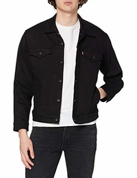 Herren The Trucker Jacket Dark Horse (Schwarz) Xx-Large