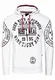 Rusty Neal Sweatshirt Herren Kapuzenpullover Langarm Sweater Kapuzen Hoodie Streetwear 078, Größe S-6XL:M, Farbe:Weiß