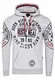 Rusty Neal Sweatshirt Herren Kapuzenpullover Langarm Sweater Kapuzen Hoodie Streetwear 078, Größe S-6XL:M, Farbe:Grau
