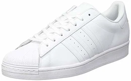 Mens Superstar Sneaker, Footwear White Footwear White Footwear White, 43 1/3 EU