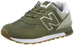 Herren 574 Sneaker, Nettle Green, 43 EU