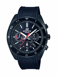 Herren Analog Quarz Uhr mit Resin Armband EFV-590PB-1AVUEF