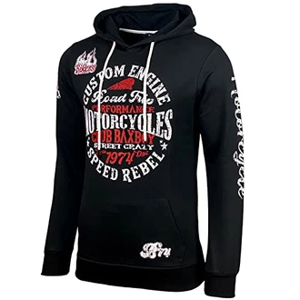 Baxboy Herren Pullover Hoodie Sweatjacke Longsleeve Sweatshirt Jacke Langarm Kapuzenpullover Hoody Sweater (2628) Schwarz/Weiß Baxboy Herren Pullover Hoodie Sweatjacke Longsleeve Sweatshirt Jacke Langarm Kapuzenpullover Hoody Sweater (2628) Schwarz/Weiß