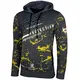 Baxboy Herren Pullover Hoodie Sweatjacke Longsleeve Sweatshirt Jacke Langarm Kapuzenpullover Hoody Sweater 2628, Farbe:Anthrazit/Gelb, Größe:M