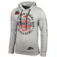 Baxboy Herren Pullover Hoodie Sweatjacke Longsleeve Sweatshirt Jacke Langarm Kapuzenpullover Hoody Sweater 2628, Farbe:Grau/Schwarz, Größe:S