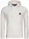 Indicode Herren Litcham Sweatshirt mit Kapuze   Hoodie Kapuzenpullover für Männer Offwhite M
