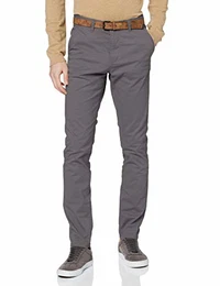Herren Basic Slim Chino Hose, Castlerock Grey, 32W / 32L
