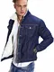 REHYPE Herren Jeansjacke Teddy-Fell Denim Jacke K-660 Blau M