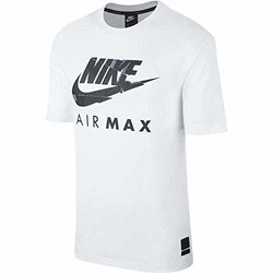 Nike Air Max kurzärmliges Herren-T-Shirt weiß