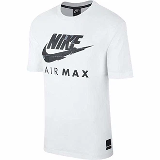 Nike Air Max kurzärmliges Herren-T-Shirt weiß