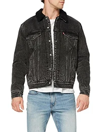 Herren Type 3 Sherpa Trucker Jeansjacke , Roadster Sherpa Trucker, M