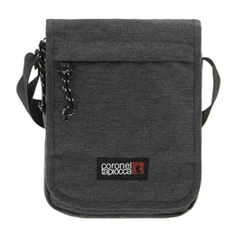 Herren Denim Herren Schultertaschen, Grau, 19x24x5 EU