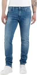 Herren Jeans Anbass Slim-Fit mit Comfort Stretch, Medium Blue 009 (Blau), 32W / 32L