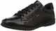 Geox Herren U Timothy C Oxford Flat, Schwarz, 43 EU