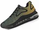 SINOES 91-23 Herren Sneaker Laufschuhe Sportschuhe Atmungsaktiv Gemütlich Mesh Freizeitschuhe Luftkissenschuhe Schnürschuhe Low-Top Schuhe