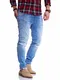 JACK & JONES Herren Jeans Glenn ARIS Slim Fit Stretch Denim Light Blue Denim W32 L32