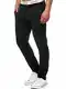 Indicode Herren Rodekro Chinohose Super Stretch mit 4 Taschen   Lange Chino Hose Herrenhose Männerhose gerader Schnitt Bequeme Regular Fit Stoffhose für Männer Black 32/32