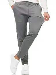 Herren Rodekro Performance Pants Chinohose Herrenhose Super Stretch Stoffhose Bequeme Business Hose für Männer Grey Mix 32/32