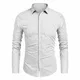 COOFANDY Herren Hemd Slim fit Langarm Hemden freiyeit bügelfreies Hemd