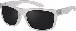 La Optica B.L.M. Herren Sonnenbrille UV400 Männer Sportbrille Fahrradbrille - Matt Transparent Durchsichtig (Gläser: Grau)