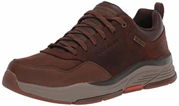 Herren BENAGO Men Sneaker, Dark Brown Waterproof Leather, 41 EU