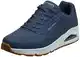 Skechers Herren UNO Stand ON AIR Sneakers, Navy Durabuck/Trim, 43 EU