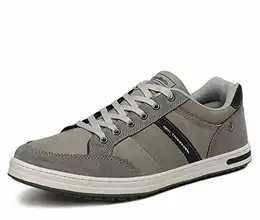 Freizeitschuhe Herren Sneaker Schuhe Walkingschuhe Berufsschuhe Sneakers Wanderschuhe Trainers Größe 41-46(Hellgrau, Numeric_43)