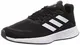 adidas Mens Duramo SL Running Shoe, Core Black/Footwear White/Grey, 43 1/3 EU