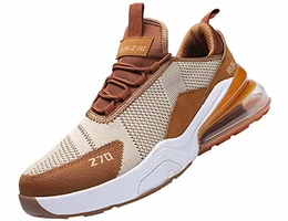 Herren Bequem Schnürer Mesh Ultra-Light Atmungsaktiv Gym Fitness Straßenlaufschuhe Sportschuhe Turnschuhe Schnürer Sneaker