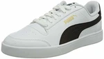 Puma Unisex Shuffle Sneaker Weiß/Schwarz/Gold Puma Unisex Shuffle Sneaker Weiß/Schwarz/Gold