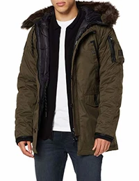 Mens SDX Parka, Khaki, Medium