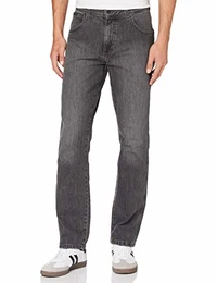 Herren Texas Tonal Straight Jeans, Dusty Granite, 32W / 30L