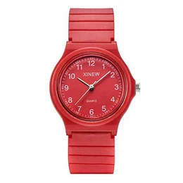 Armbanduhr Herrenuhr Modeuhr für Herrenuhr ultradünne Silikon-Sportuhr analoge Quarz-Armbanduhr Erkek Kol i, D