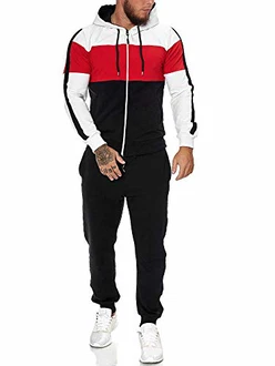 Code47 Herren Trainingsanzug Modell JG-1082