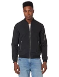 Jack & Jones Leichte Bomber Jacke College Übergangs Blouson JJERUSH Black