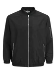 JACK & JONES Herren Bomber Jacke JJERUSH Schwarz