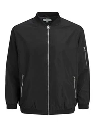 JACK & JONES Herren Bomber Jacke JJERUSH Schwarz